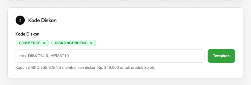 Multi-Kupon Sejoli Commerce